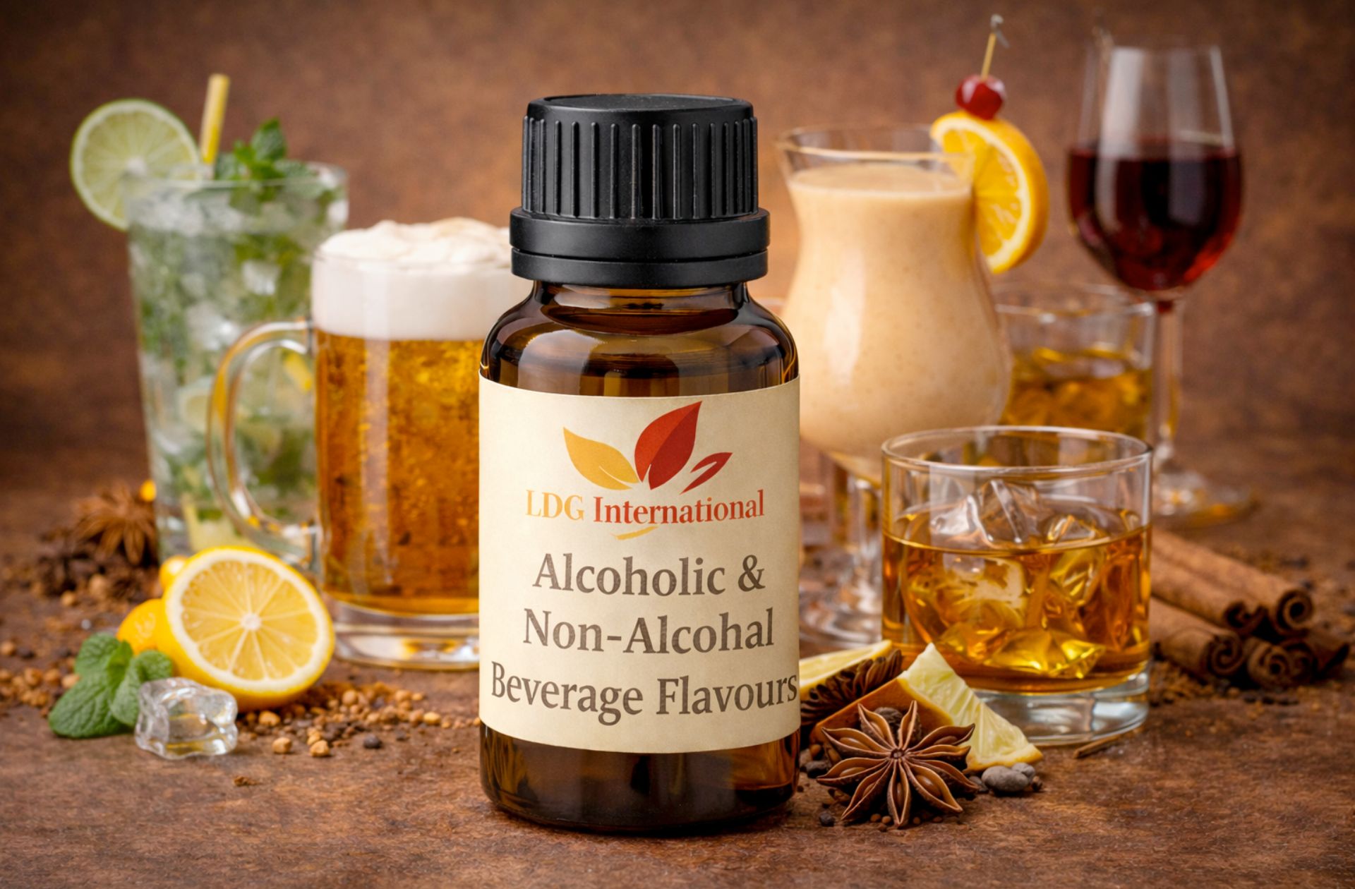 Alcoholic & Non-Alcohol Beverage Flavours
